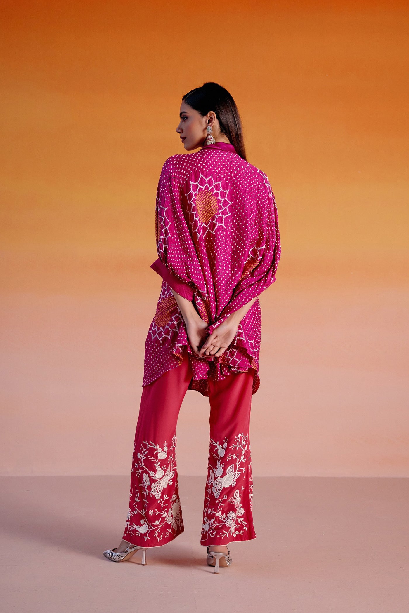 Twenty Nine Breezy Tie Shirt indian designer wear online shopping melange singapore