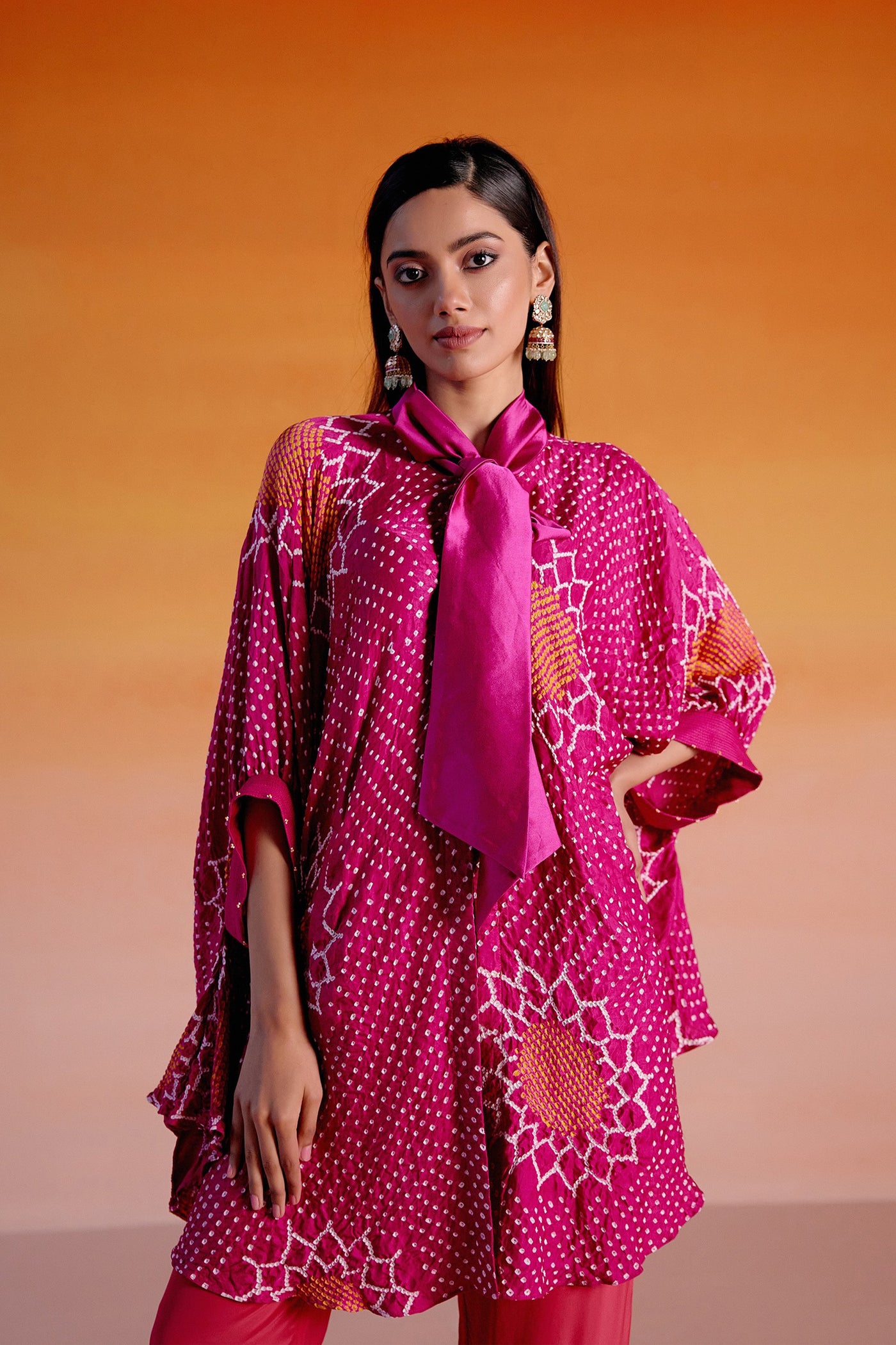 Twenty Nine Breezy Tie Shirt indian designer wear online shopping melange singapore