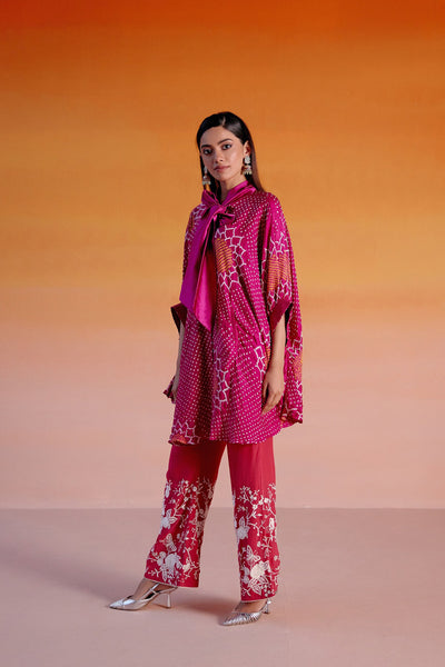 Twenty Nine Breezy Tie Shirt indian designer wear online shopping melange singapore