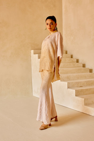 Twenty Nine Button Top With Panels indian designer wear online shopping melange singapore