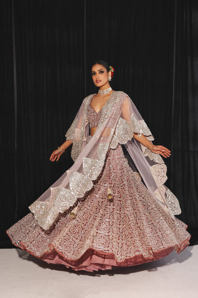 Twenty Nine Conical Lehenga Set  indian designer wear online shopping melange singapore