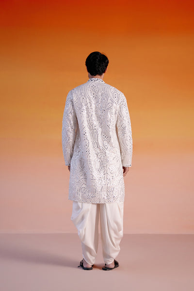 Twenty Nine Mirrorwork Kurta With Salwar indian designer wear online shopping melange singapore