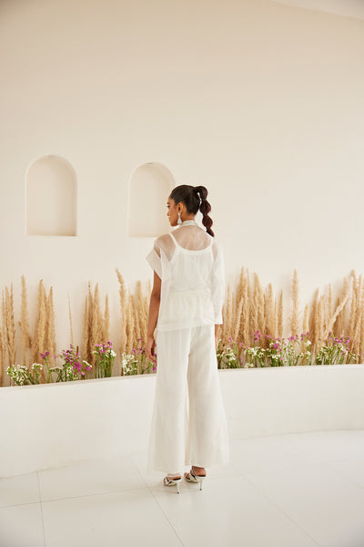 Twenty Nine Organza Pants indian designer wear online shopping melange singapore
