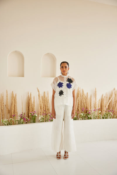 Twenty Nine Organza Pants indian designer wear online shopping melange singapore
