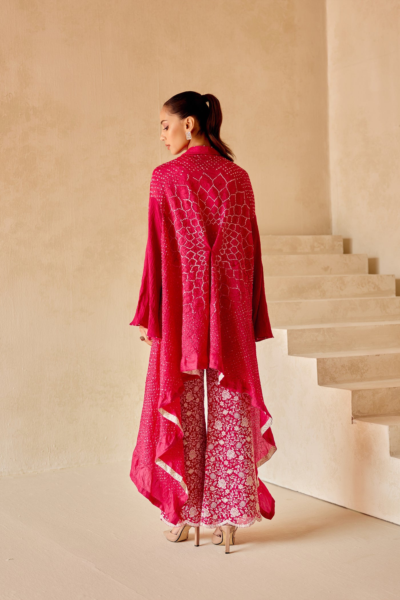 Twenty Nine Overlay Jacket indian designer wear online shopping melange singapore