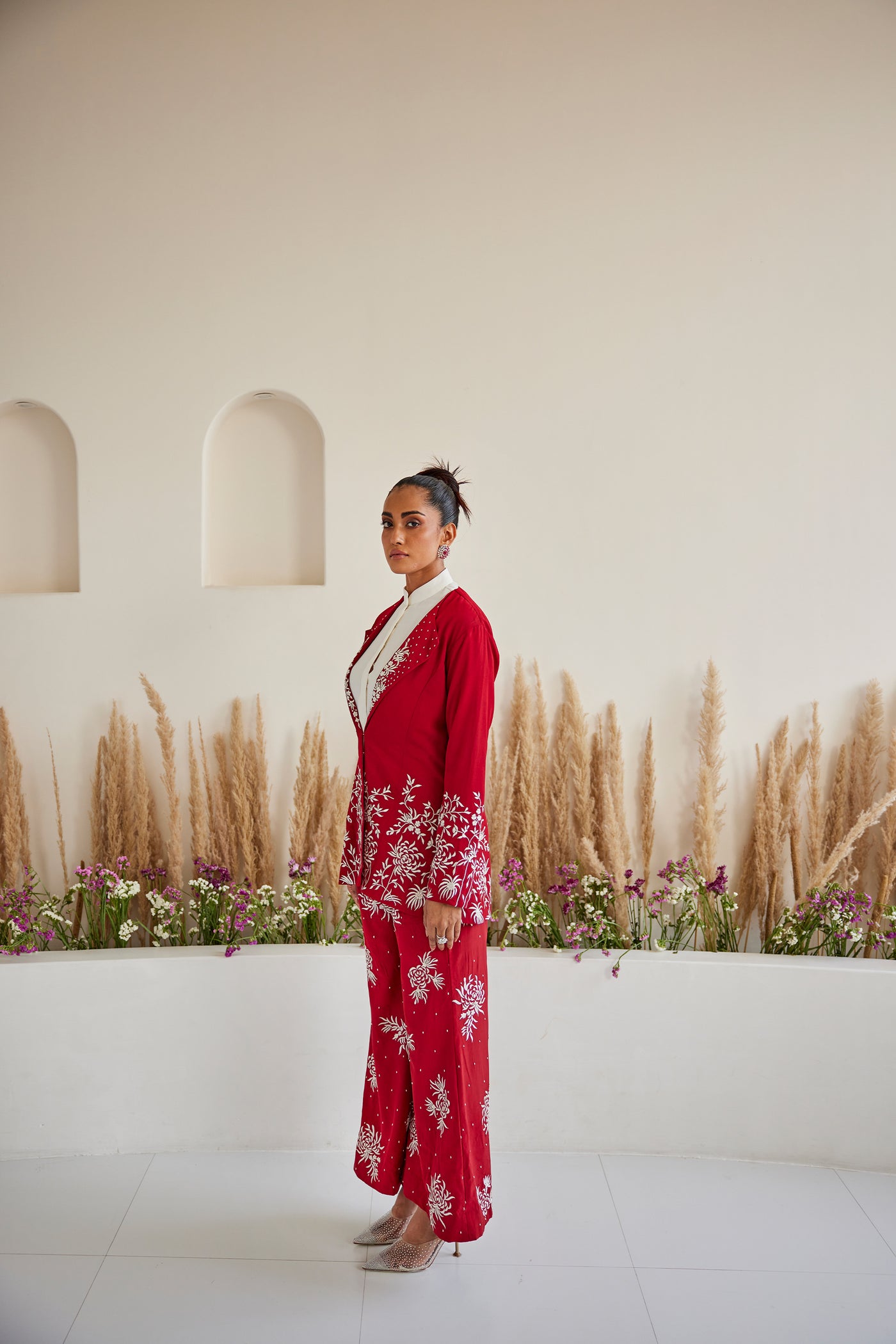 Twenty Nine Parsi Gaara Palazzos indian designer wear online shopping melange singapore