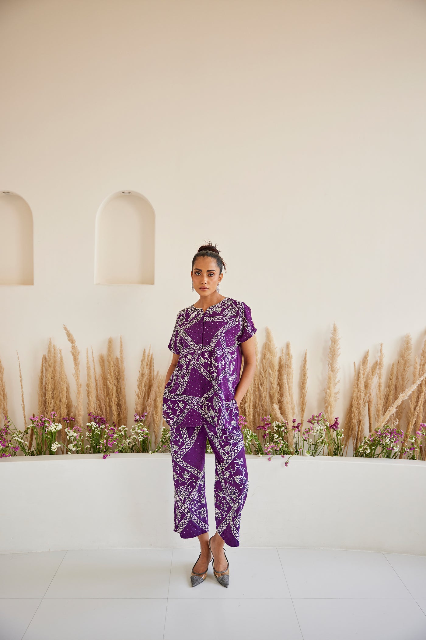 Twenty Nine Parsi Gaara Shirt indian designer wear online shopping melange singapore