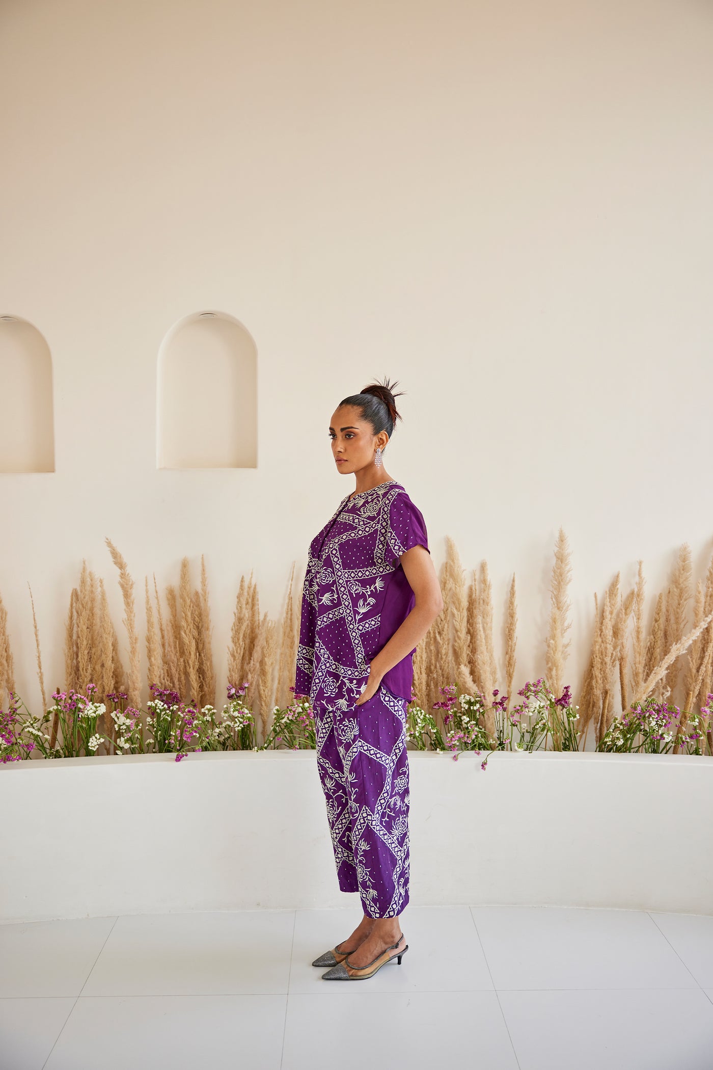Twenty Nine Parsi Gaara Shirt indian designer wear online shopping melange singapore