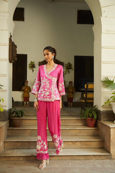 Twenty Nine Parsi Gaara Wrap Around Top indian designer wear online shopping melange singapore