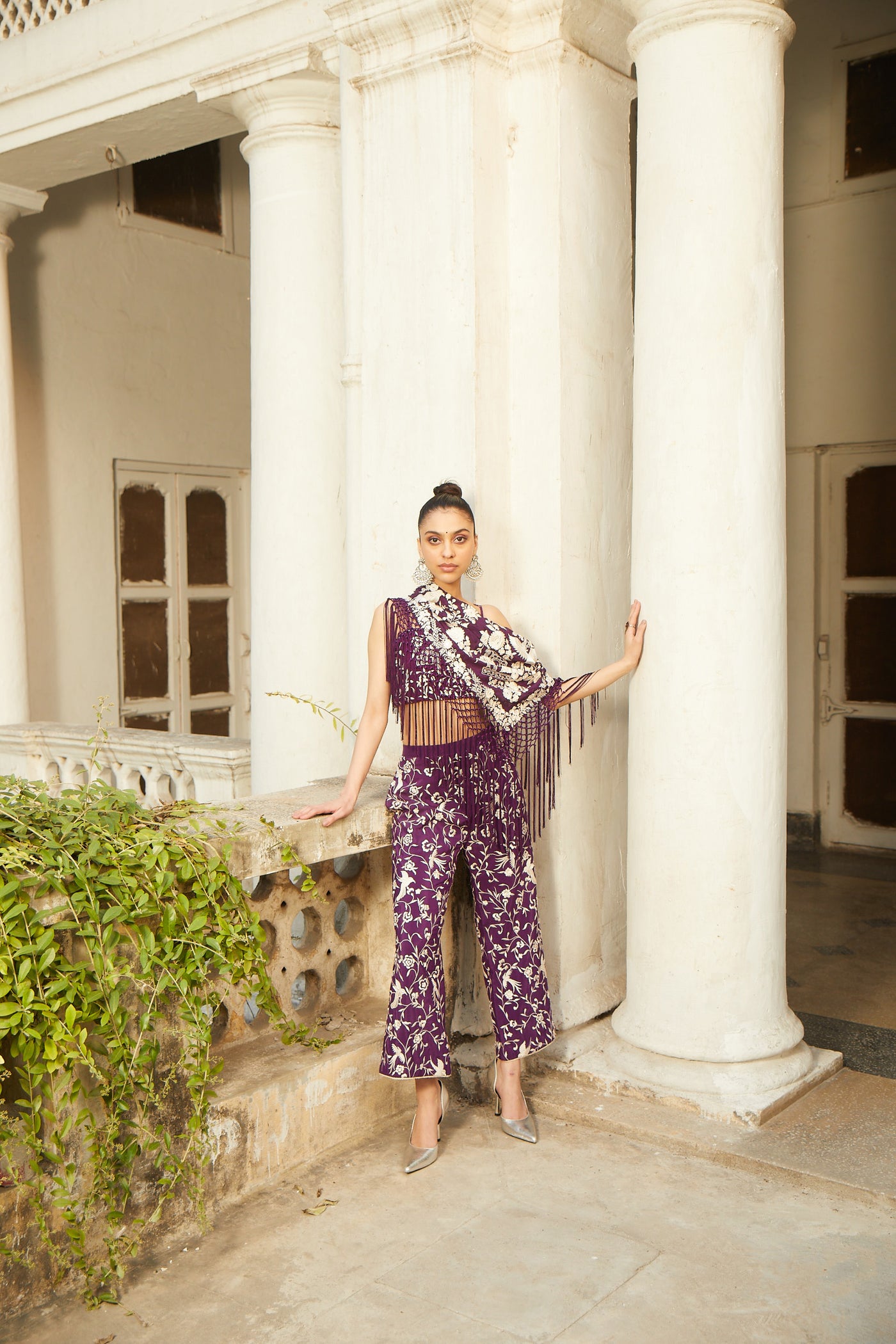 Twenty Nine Parsi Gaara Wrap Scarf M indian designer wear online shopping melange singapore