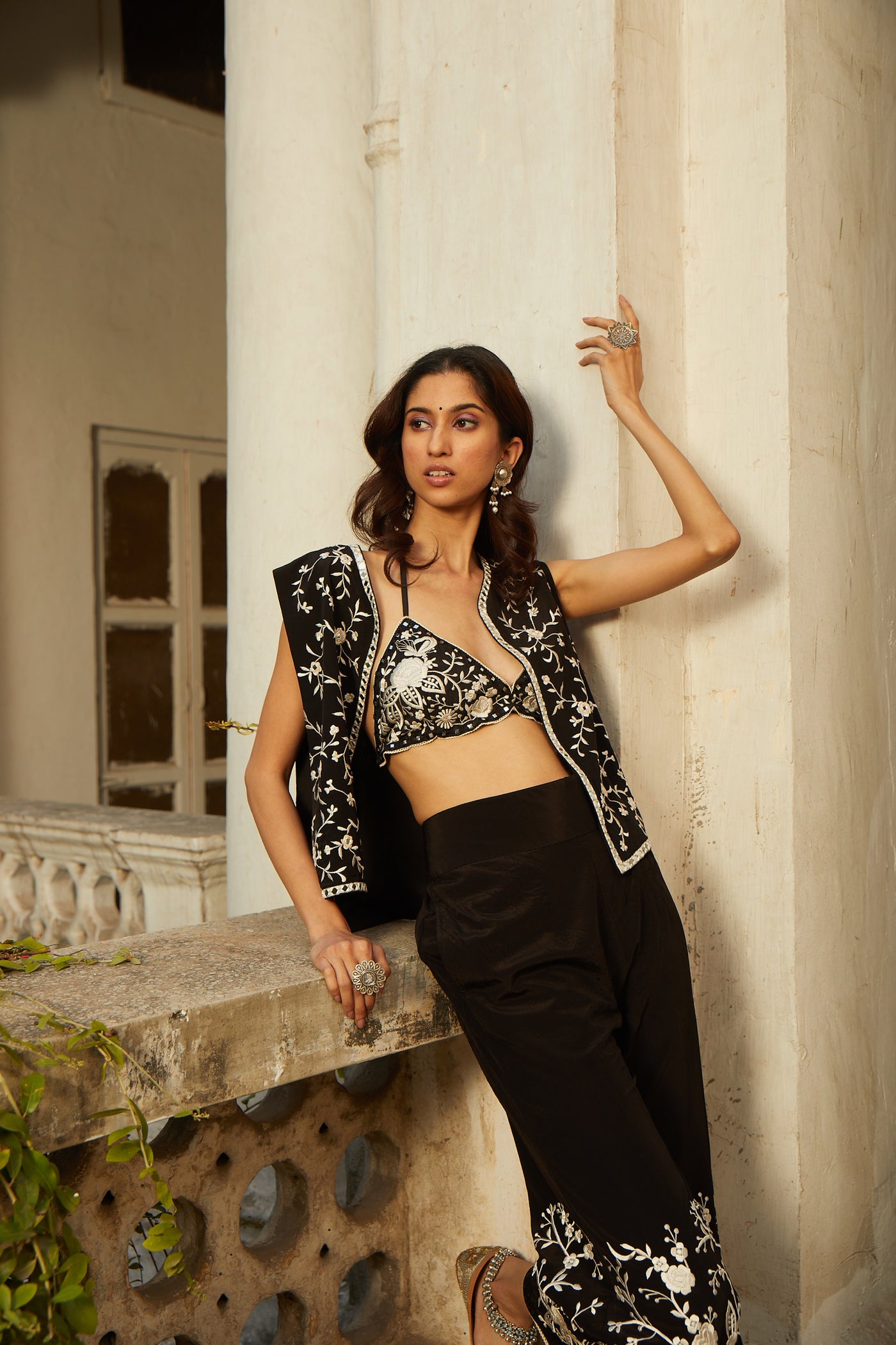 Twenty Nine Parsi Gaara Pants indian designer wear online shopping melange singapore