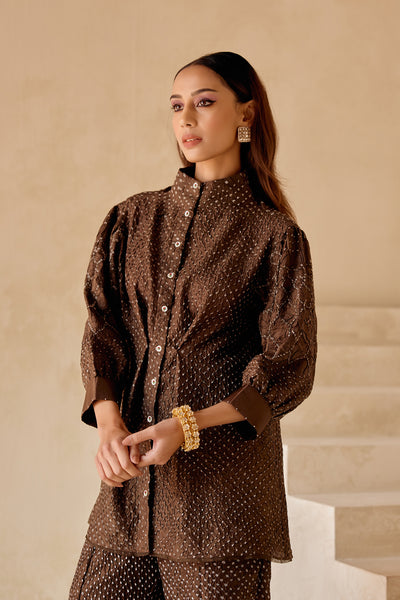 Twenty Nine Shirt Jacket indian designer wear online shopping melange singapore