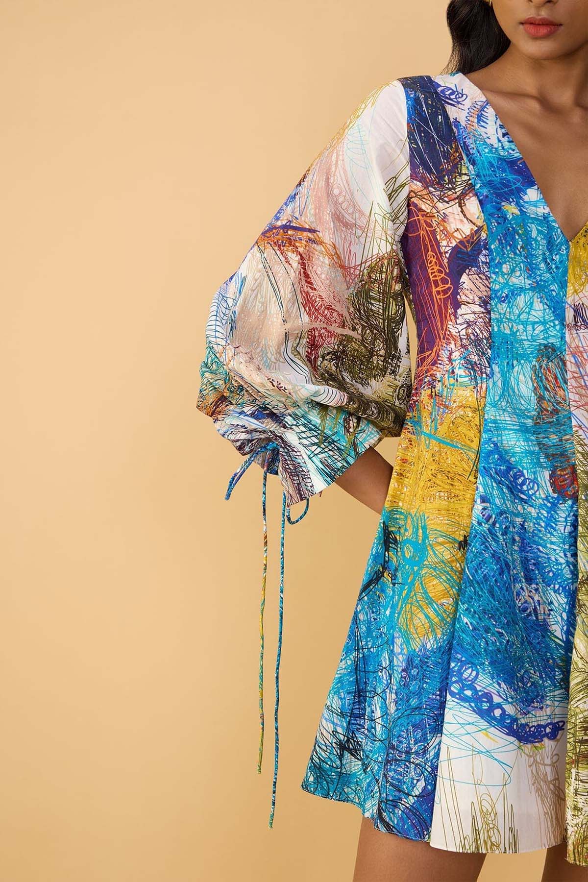 Saaksha & Kinni Rumi Dress indian designer wear online shopping melange singapore 