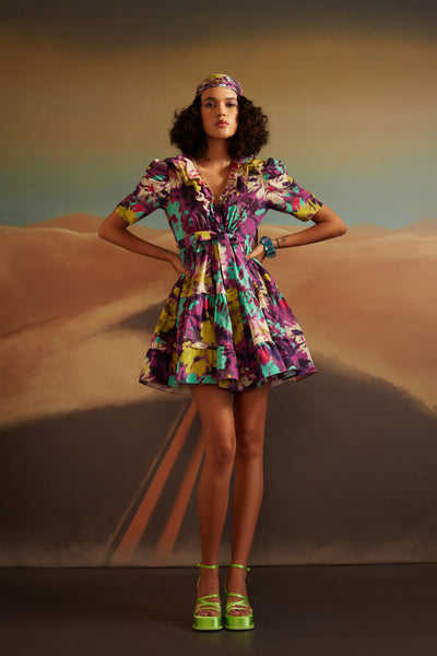 Verb Ainara Wrap Dress indian designer wear online shopping melange singapore