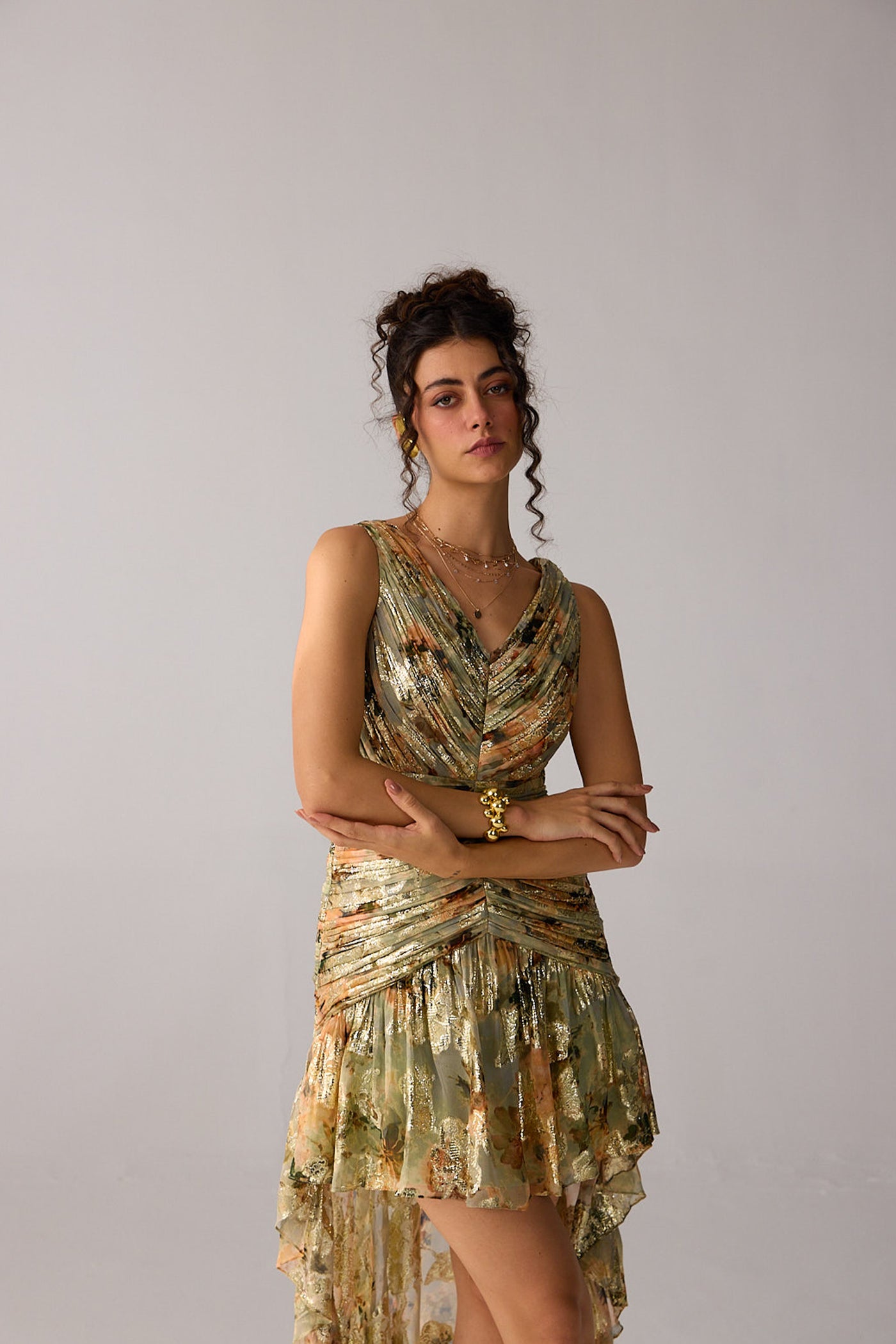 Verb Anaisha Dress indian designer wear online shopping melange singapore