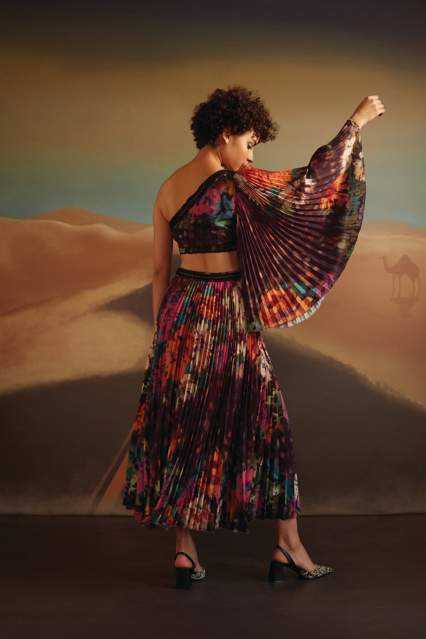 Verb Aretha Blouse indian designer wear online shopping melange singapore