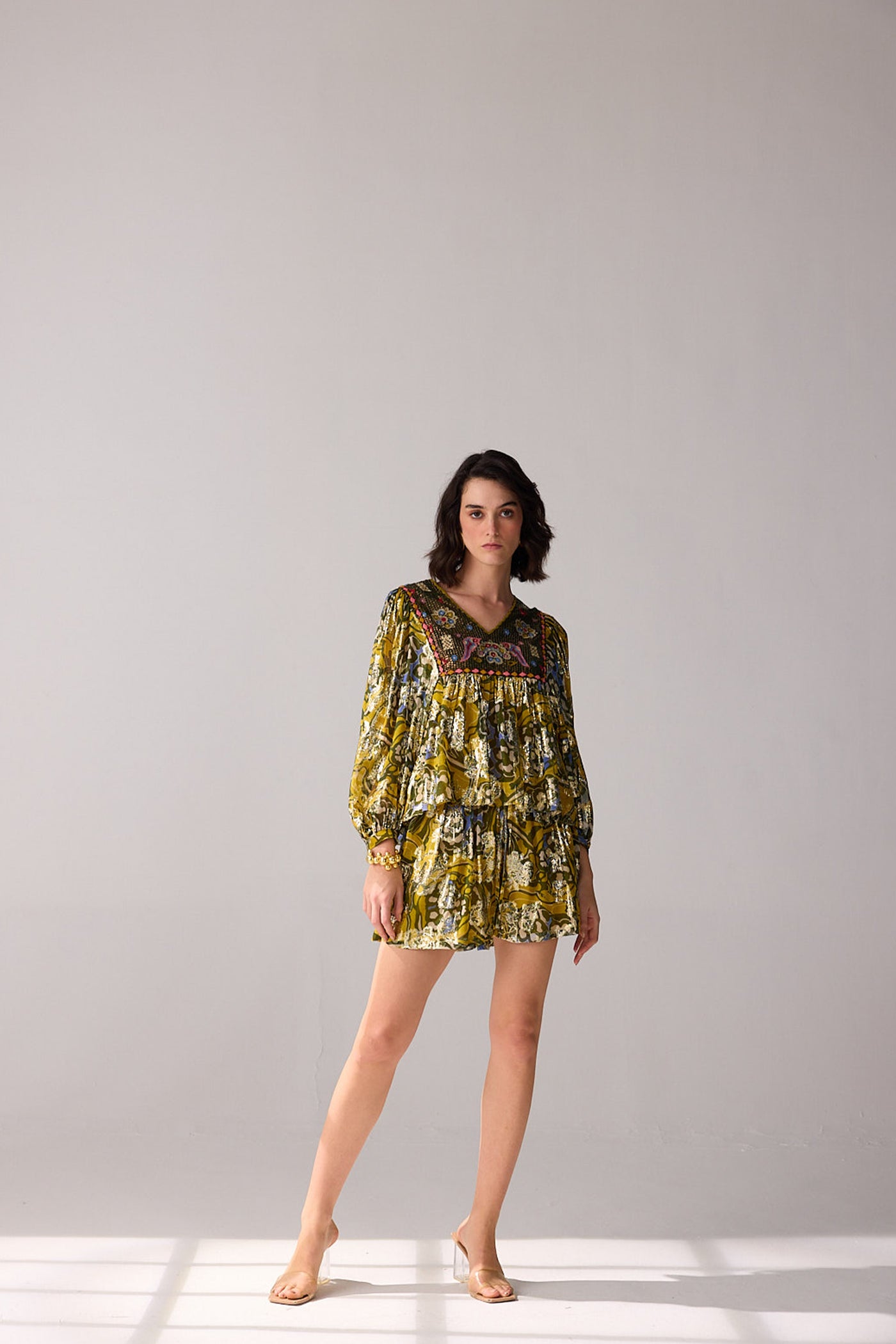 Verb Arianna Blouse indian designer wear online shopping melange singapore