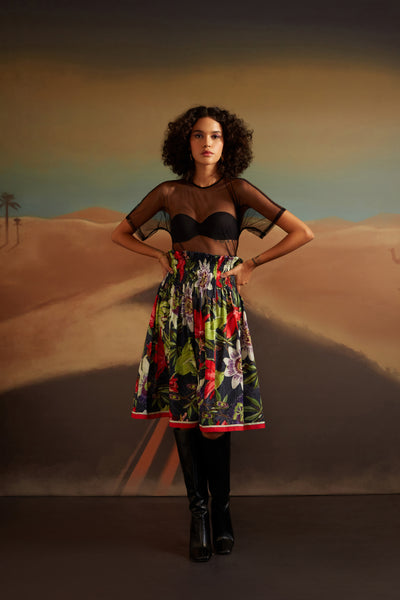 Verb Benca Midi Dress indian designer wear online shopping melange singapore