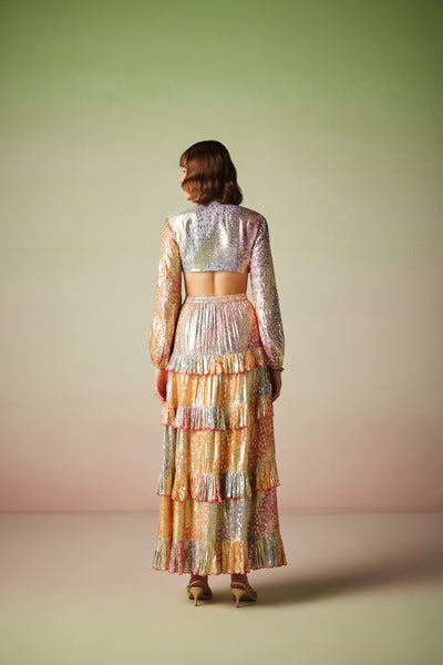 Verb Carlos Skirt indian designer wear online shopping melange singapore