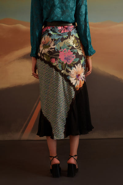 Verb Cora Skirt indian designer wear online shopping melange singapore
