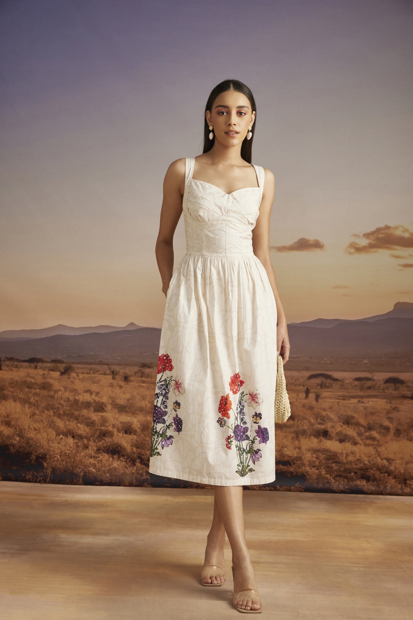 Verb Emery Dress indian designer wear online shopping melange singapore