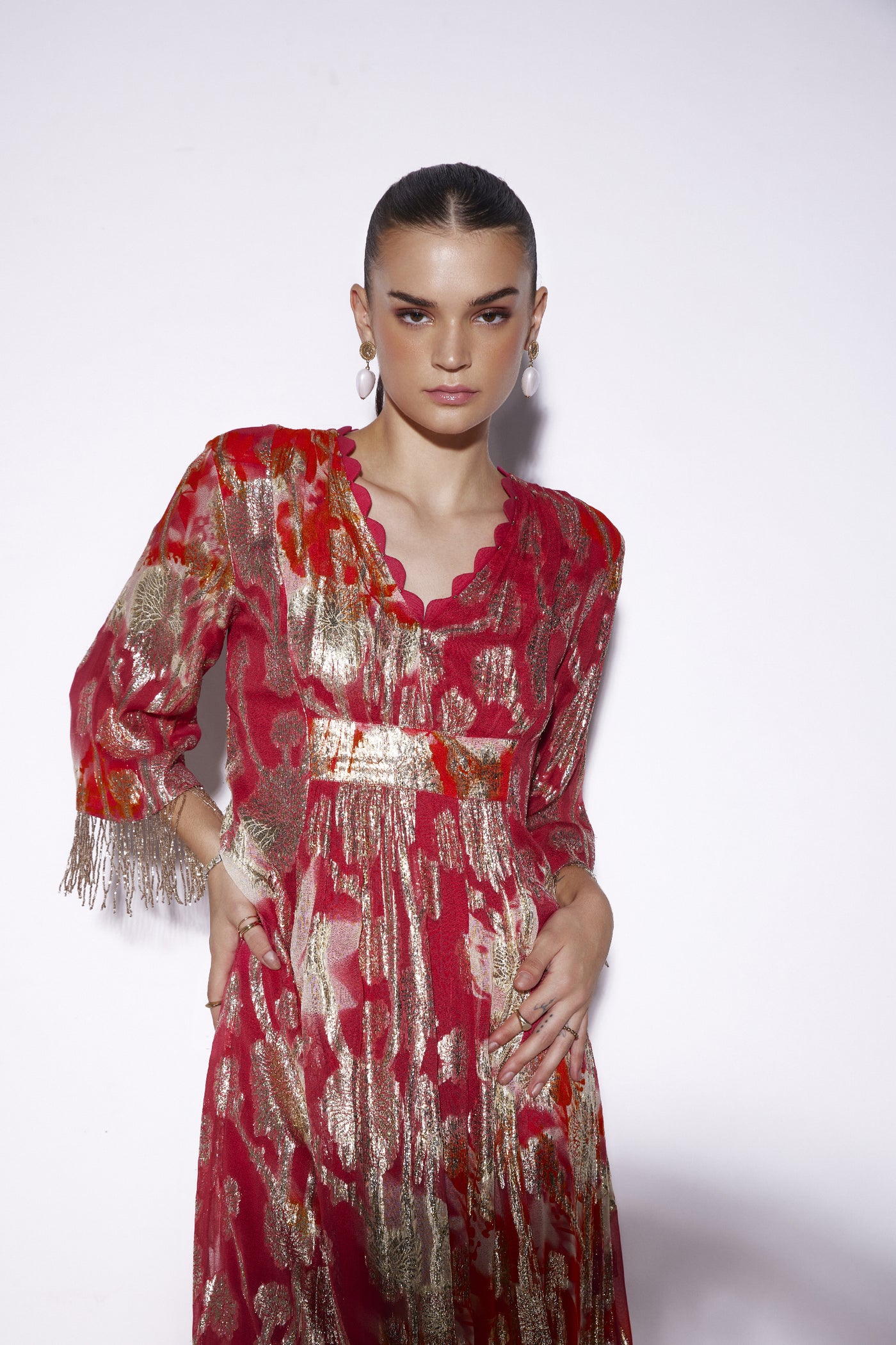 Verb Ilaria Maxi Dress indian designer wear online shopping melange singapore