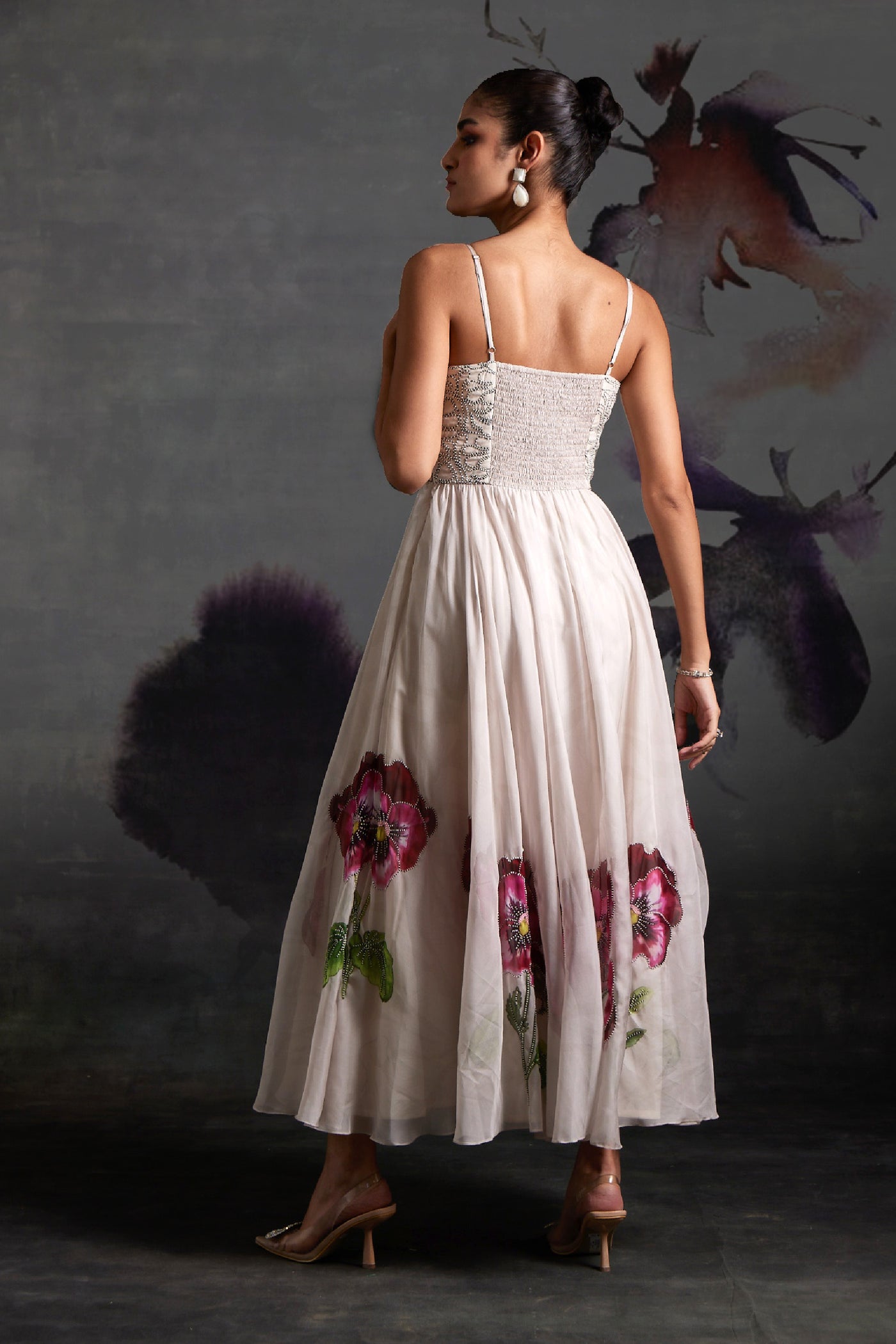 Verb Ivina Corset Dress indian designer wear online shopping melange singapore