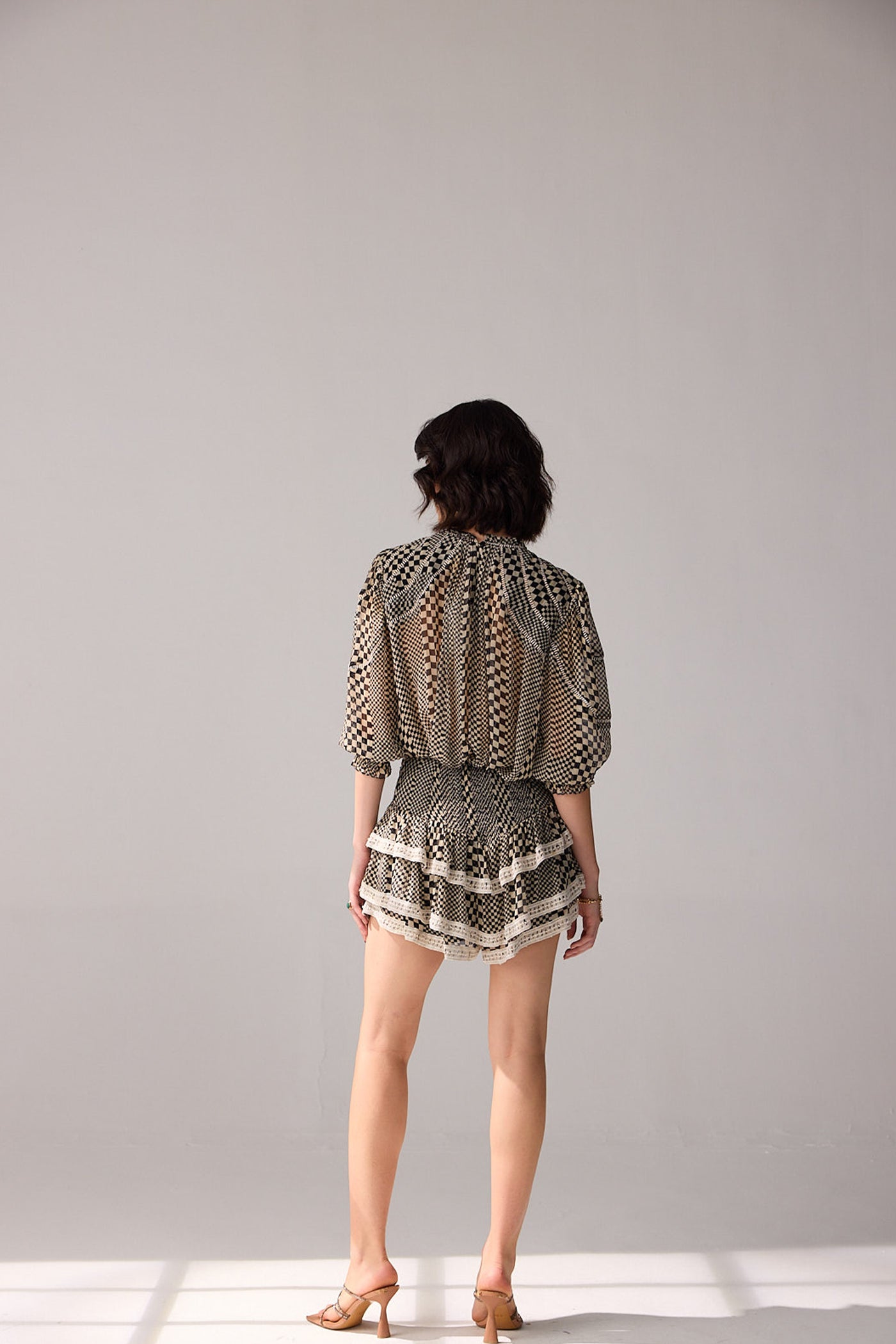 Verb Keira Skorts indian designer wear online shopping melange singapore
