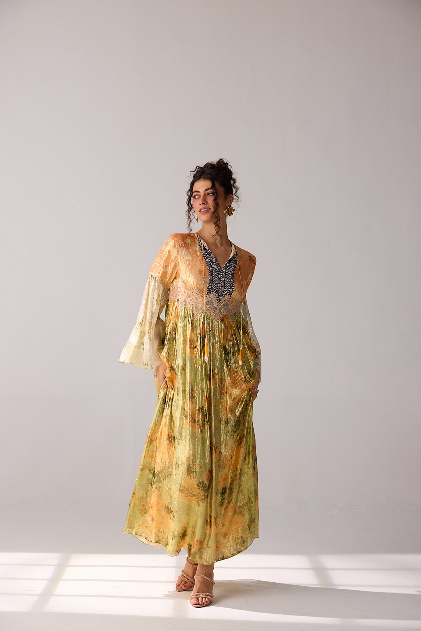 Verb Krisha Maxi Dress indian designer wear online shopping melange singapore