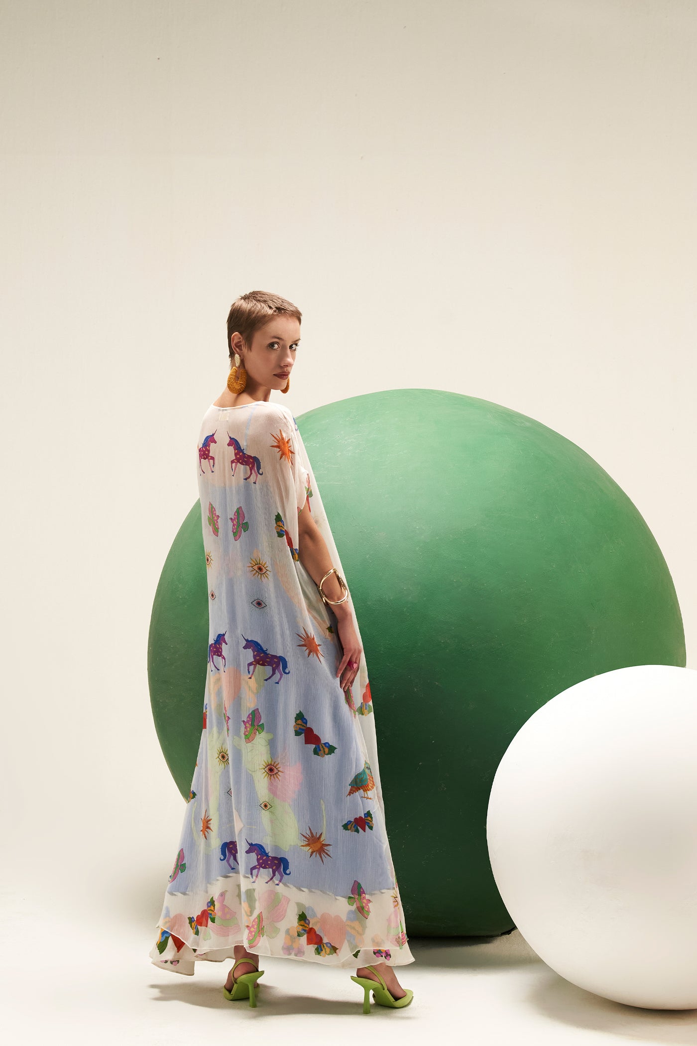 Verb Livia Cape indian designer wear online shopping melange singapore