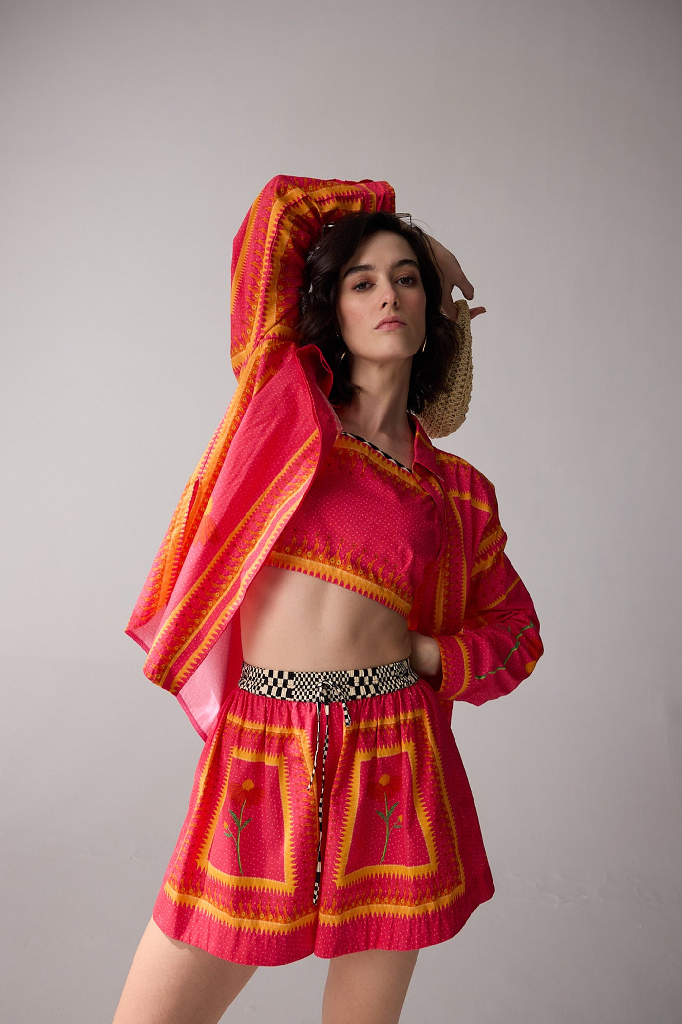 Verb Mabel Shirt indian designer wear online shopping melange singapore
