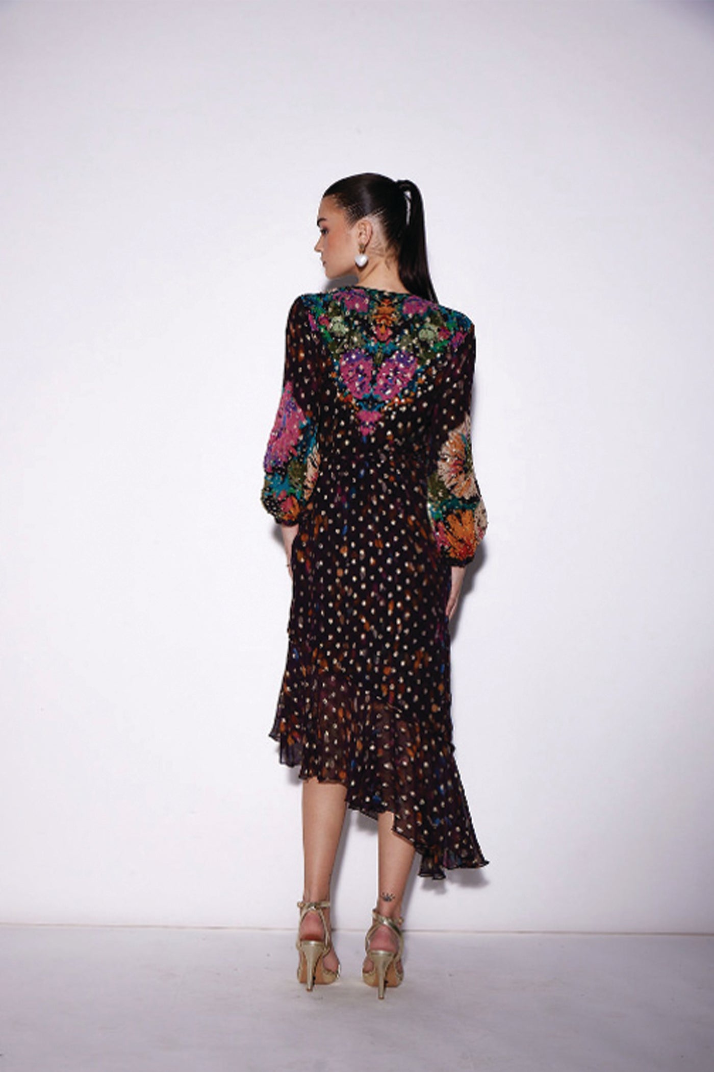 Verb Maisy Wrap Dress indian designer wear online shopping melange singapore