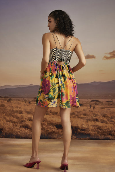 Verb Marca Mni Dress indian designer wear online shopping melange singapore