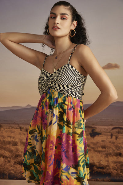 Verb Marca Mni Dress indian designer wear online shopping melange singapore