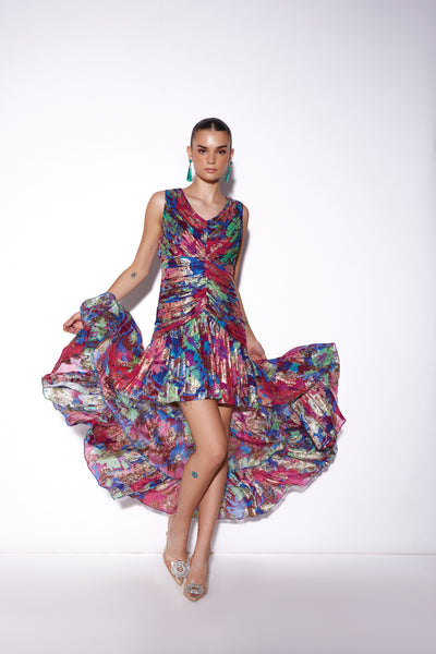 Verb Mayukhi Dress indian designer wear online shopping melange singapore