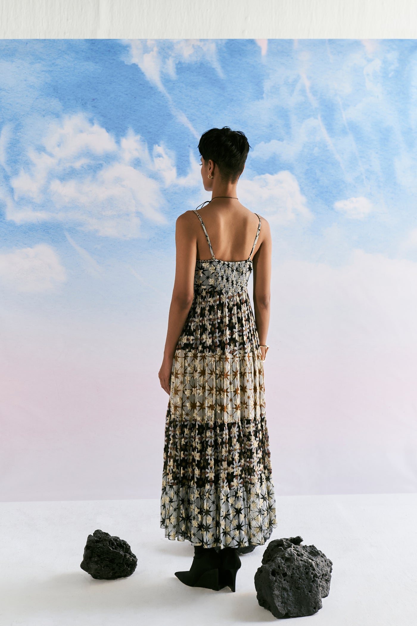 Verb Milan Maxi indian designer wear online shopping melange singapore