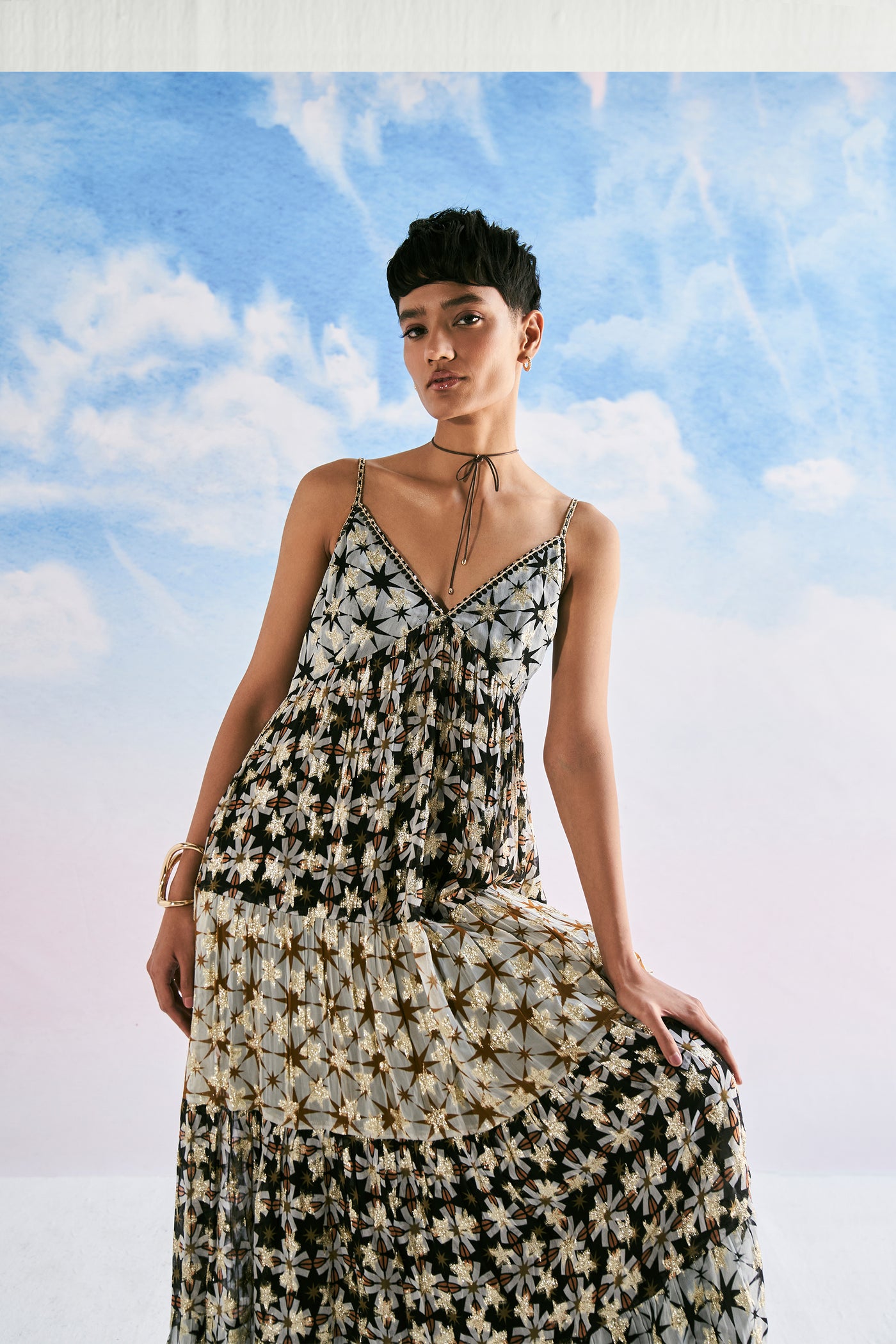 Verb Milan Maxi indian designer wear online shopping melange singapore