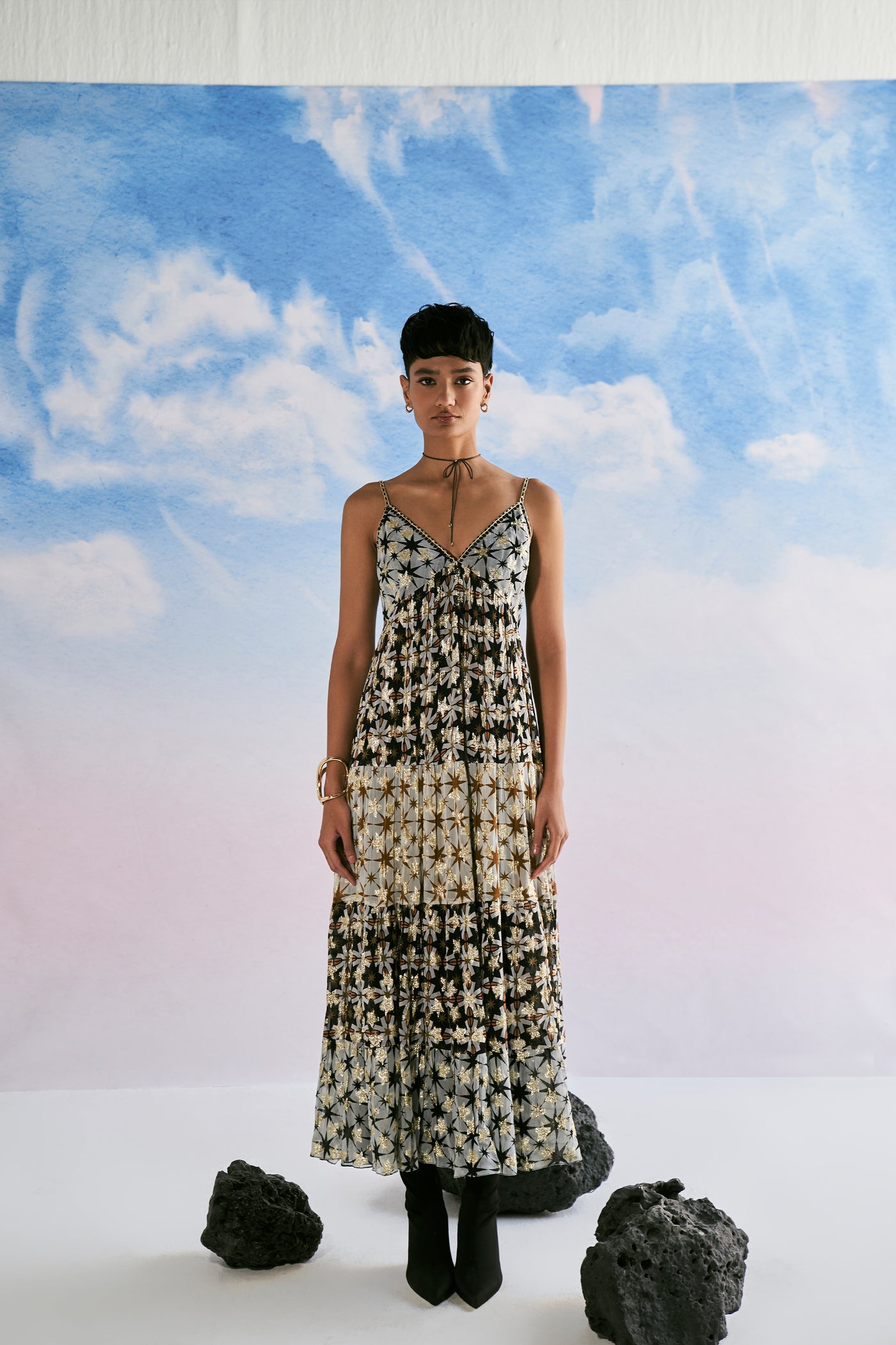 Verb Milan Maxi indian designer wear online shopping melange singapore