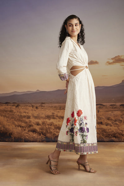 Verb Mirabella Cutout Dress indian designer wear online shopping melange singapore