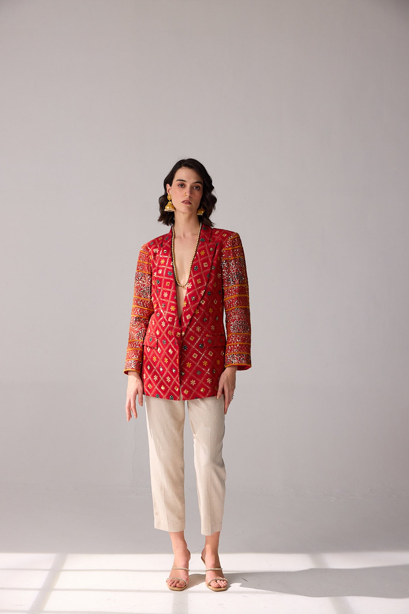 Verb Pravya Jacket indian designer wear online shopping melange singapore
