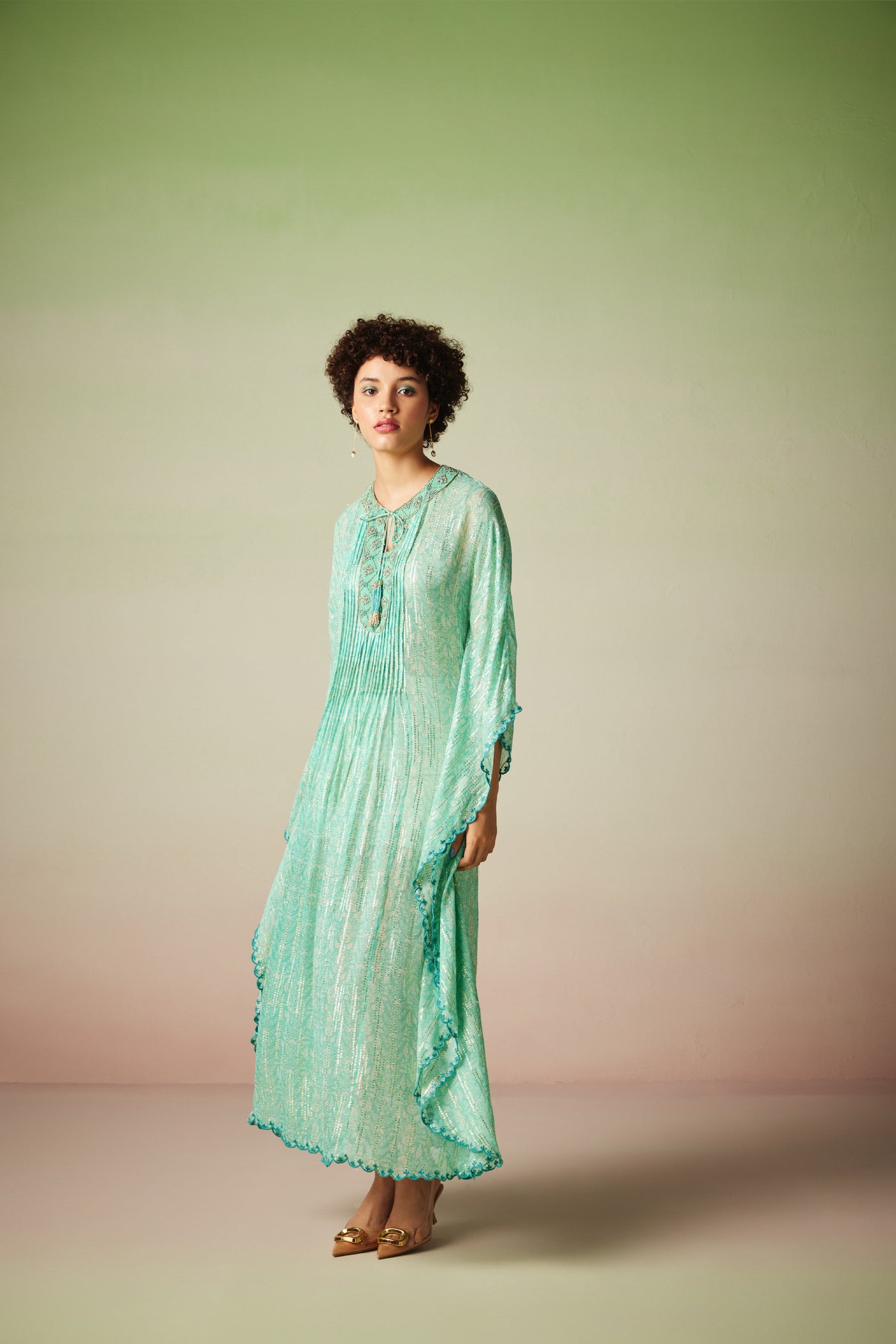 Verb Rabia Kaftan indian designer wear online shopping melange singapore