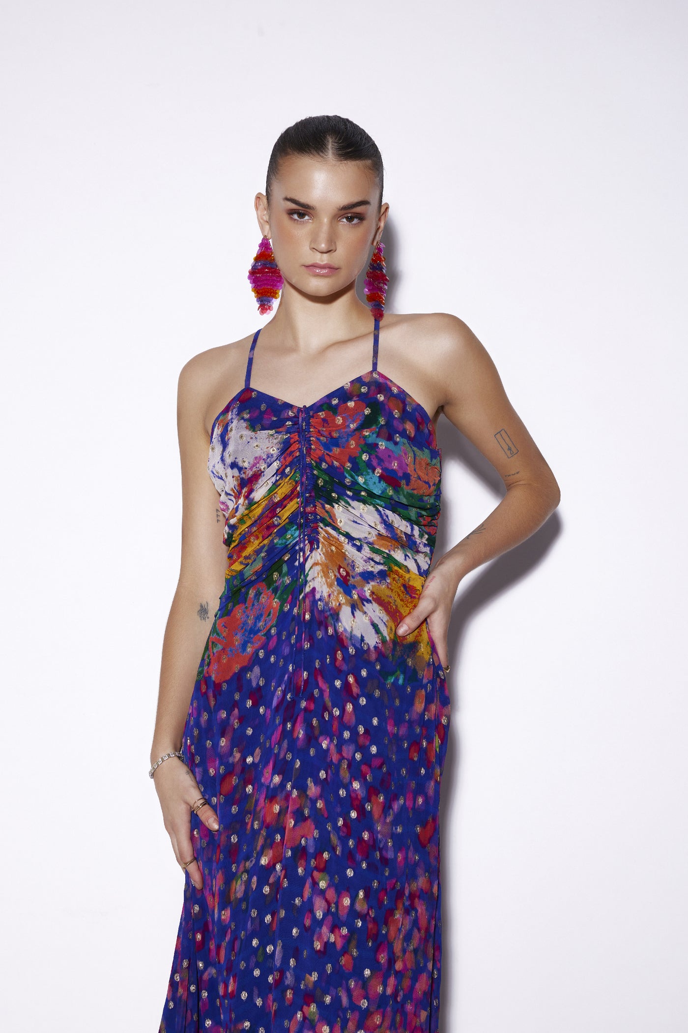 Verb Sasha Dress indian designer wear online shopping melange singapore