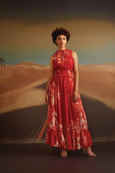 Verb Selena Dress indian designer wear online shopping melange singapore