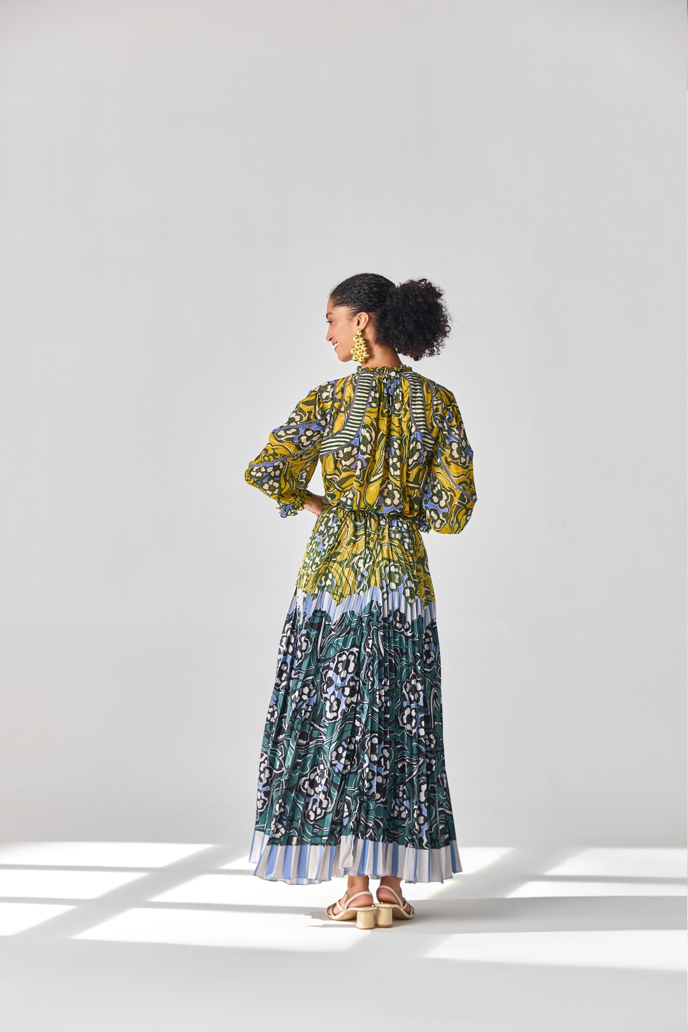 Verb Sharvi Skirt indian designer wear online shopping melange singapore