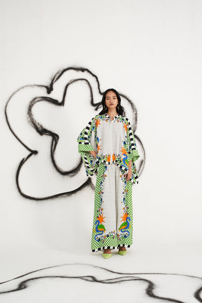 Verb Shea Pants indian designer wear online shopping melange singapore