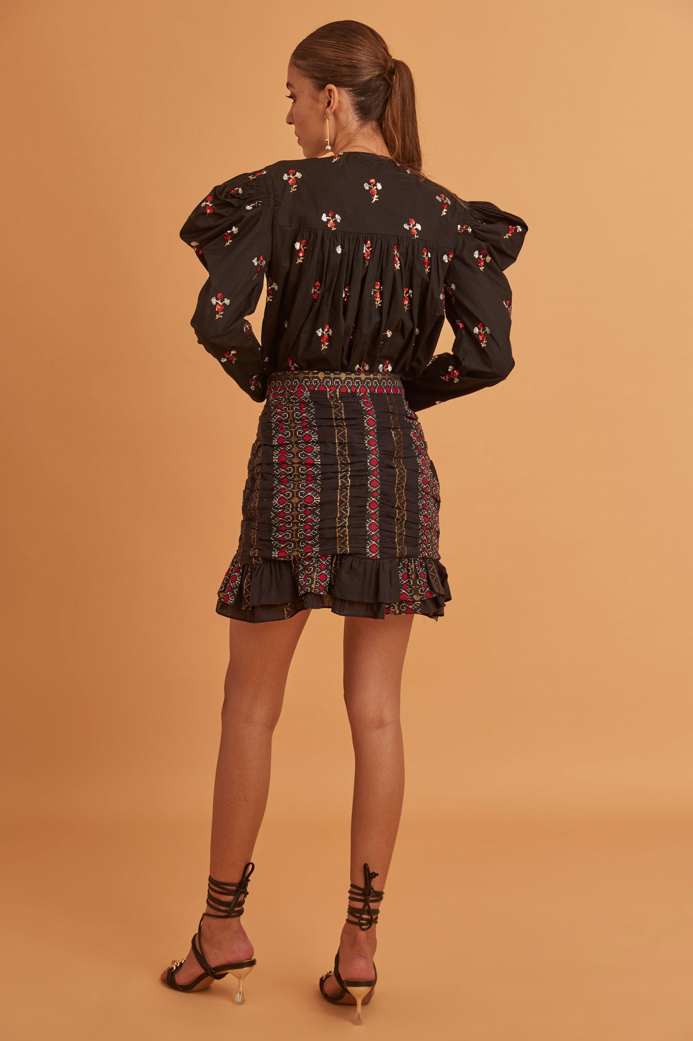 Verb Simantha Skirt indian designer wear online shopping melange singapore