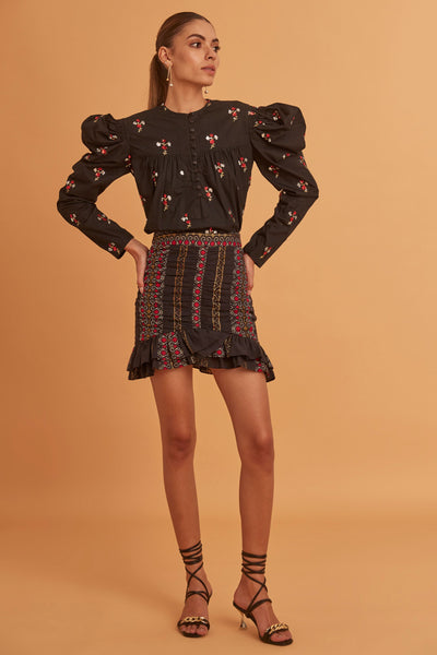 Verb Simantha Skirt indian designer wear online shopping melange singapore