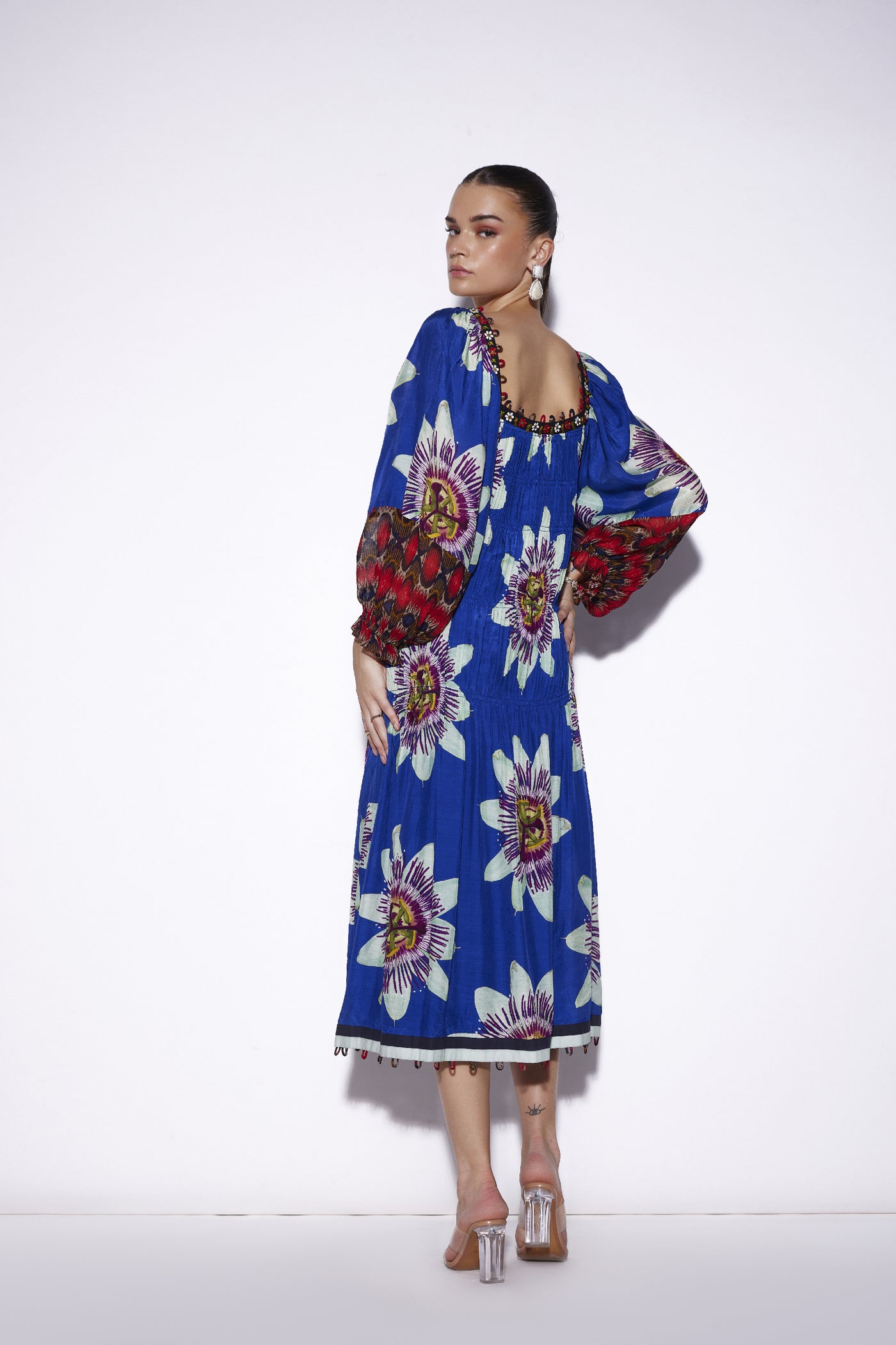 Verb Tatiana Tier Maxi Dress indian designer wear online shopping melange singapore