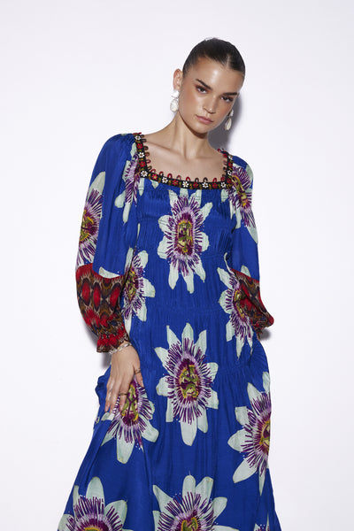 Verb Tatiana Tier Maxi Dress indian designer wear online shopping melange singapore