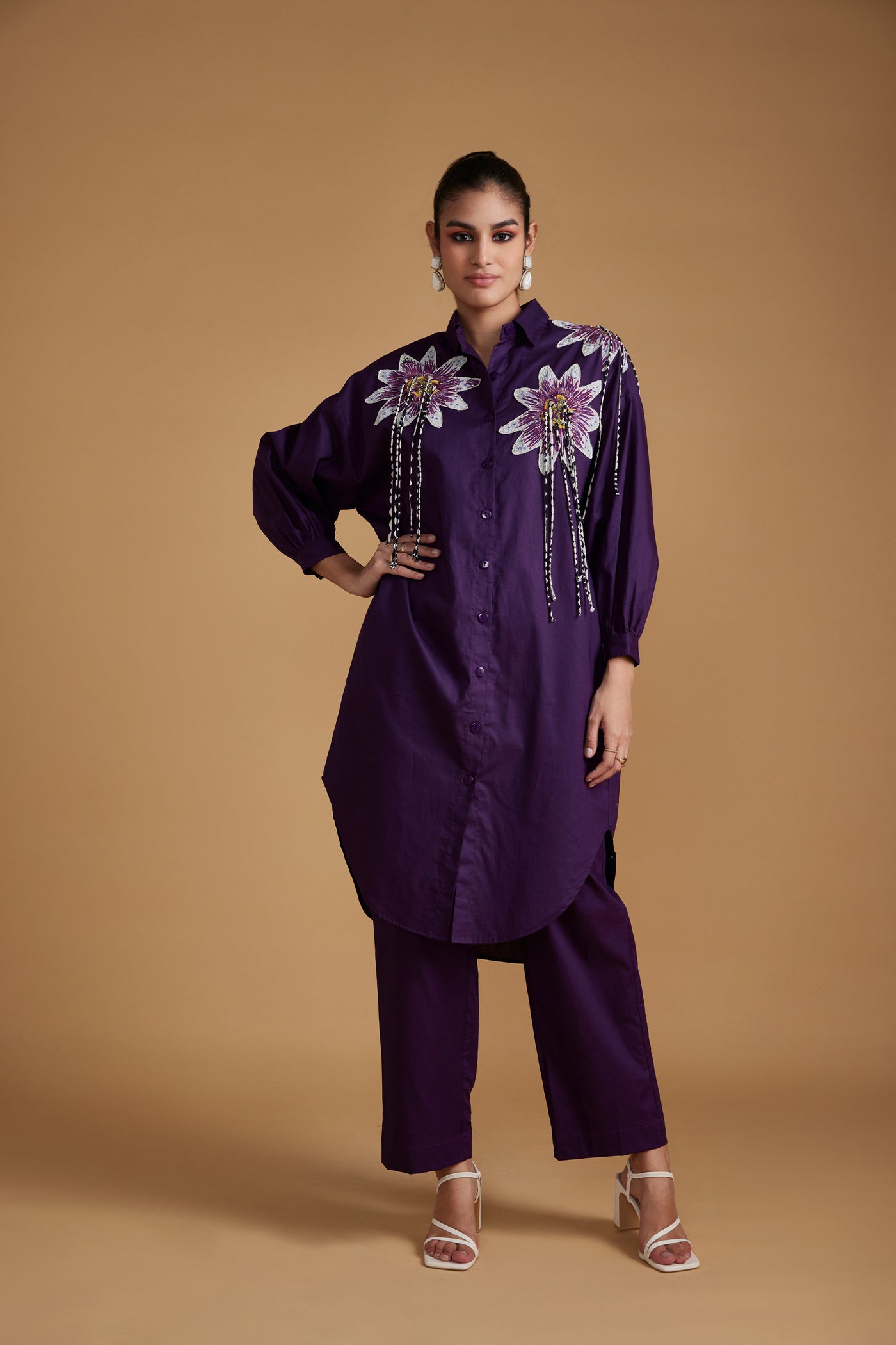 Verb Teresia Pants indian designer wear online shopping melange singapore